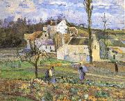 Camille Pissarro, Cabbage harvest